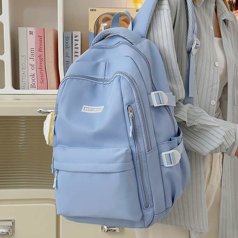 대용량 데일리 캐주얼 백팩 남녀공용 여행용 커플용 학생가방 32,500원