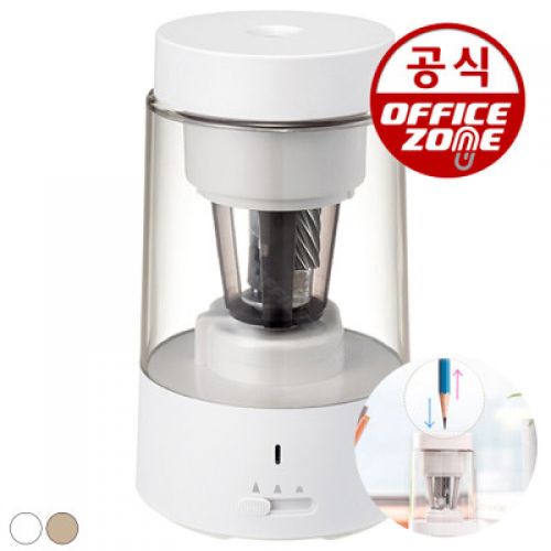 카파맥스 오토 전동 연필깎이 78100 자동 3단계 심조절 상승 배출 c타입 충전식 샤프너 깍이 깎기 90,280원