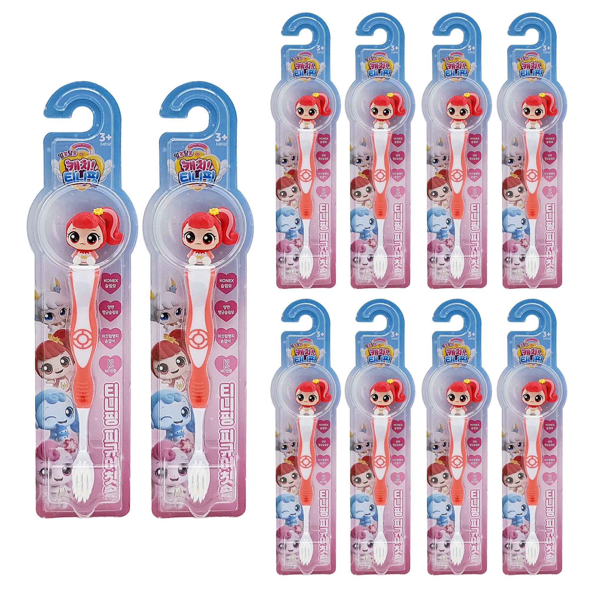 알쏭달쏭 캐치티니핑 칫솔, 나나핑, 10개입, 1개 35,000원