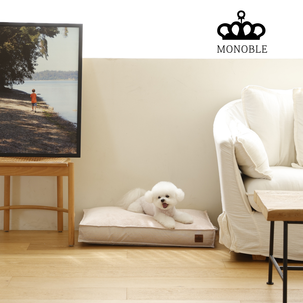 모노블 고퀄리티 프리미엄 스퀘어 강아지방석 강아지쿠션 분리형 애견 쿠션 29,800원