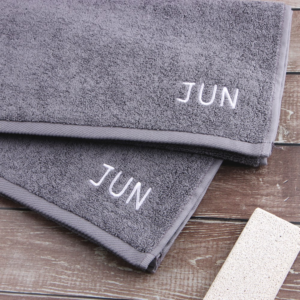 송월타월 150g 30수 소량제작 수영장 군대 기숙사 수건 자수, 10개 42,000원