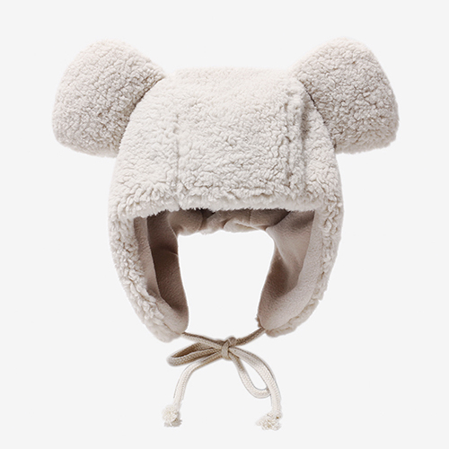 위시월드 곰돌이 뽀글이 방한 모자 10,990원