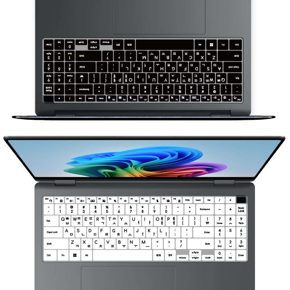 삼성 갤럭시북5 4 3 프로 360 16인치 키스킨 NT960HXA NT960XHZ NT965XHD NT965XHW NT960QHA NT750XHD NT750XHW NT960XGQ, 1개, 블랙(한영인쇄) 12,000원