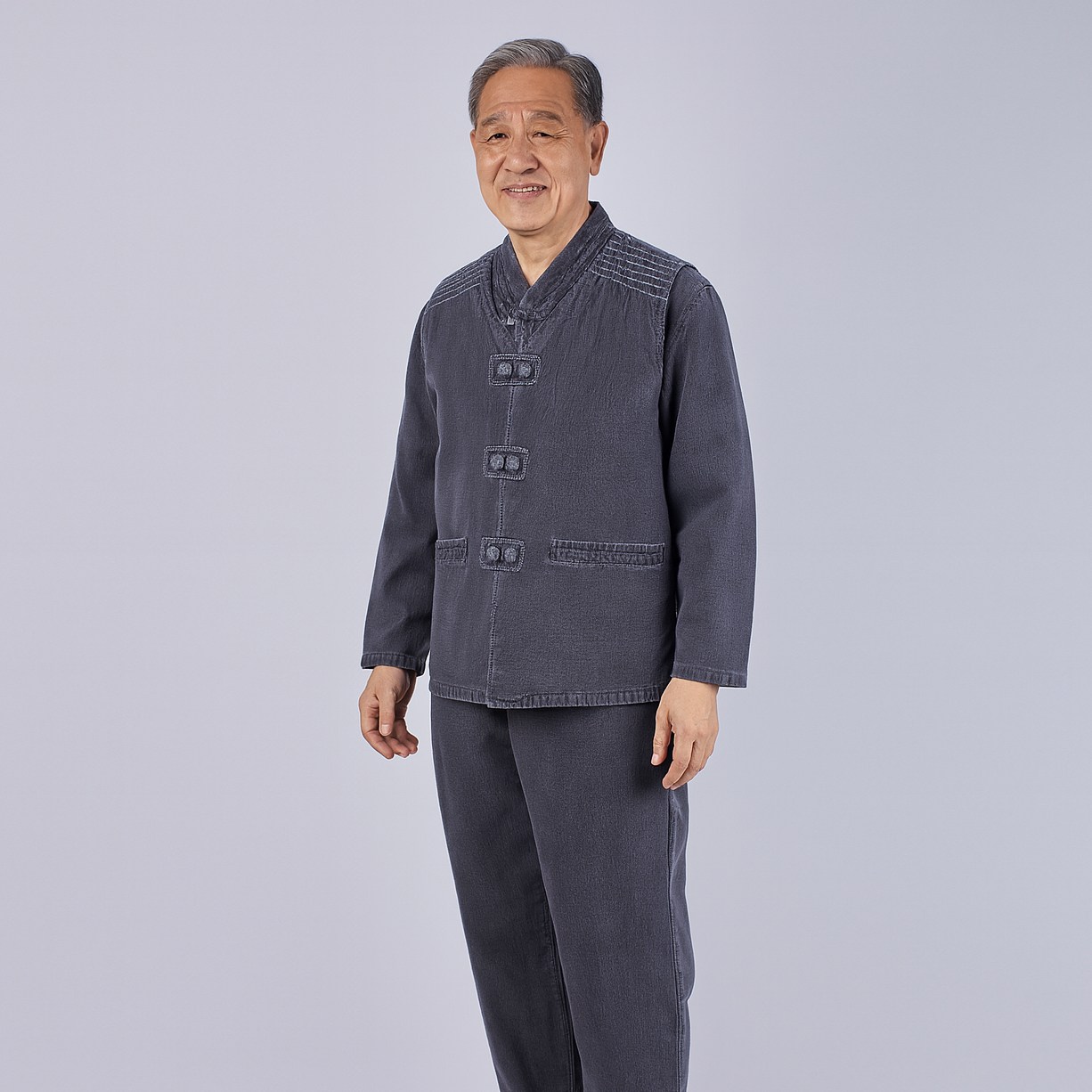 (추석할인) 남자-피그먼트 3ps (조끼 저고리 바지 한벌세트)생활한복(개량항복) 선물 할아버지 87,800원