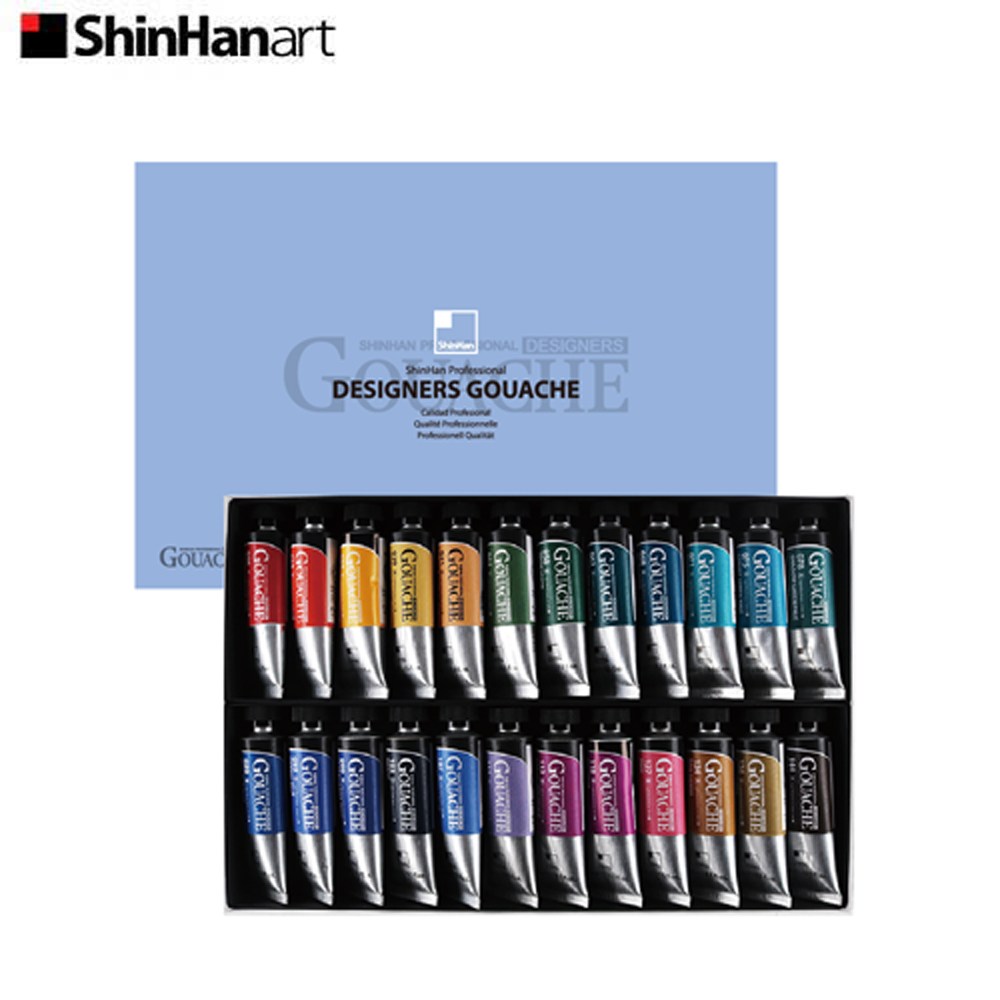 신한 전문가용 디자이너 과슈 15ml 24색 B세트 95,350원