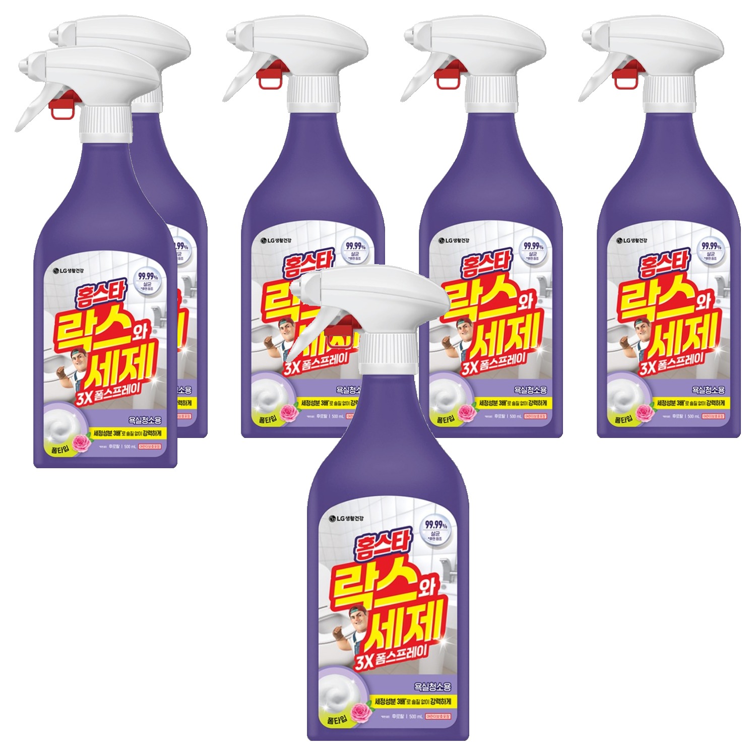 홈스타 락스와세제 욕실청소용 폼 스프레이 후로랄 17,860원