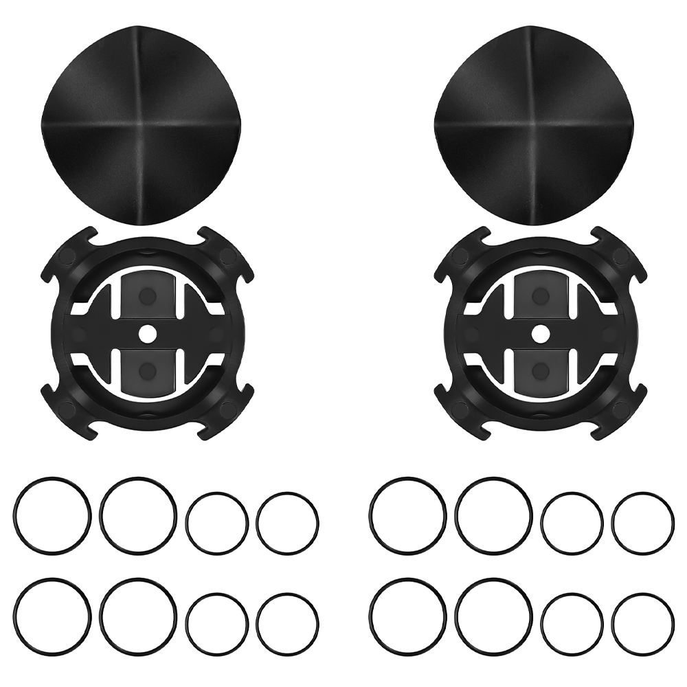 2세트 자전거 마운트, 자전거 컴퓨터 핸들바 마운트, 전면 출구 코너 마운트,GPS와 호환,Garmin Edge 200/500/510/520/800/810/1000(실리콘 링 포함 11,690원