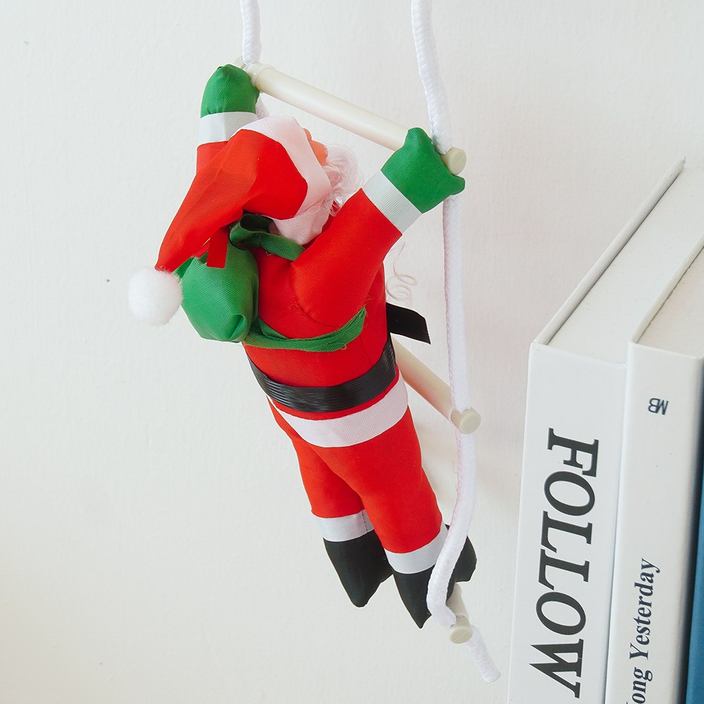 토이토 크리스마스 벽 타는 사다리 산타 인형 장식 인테리어 소품 오브제, 1개, 단일색상 8,900원
