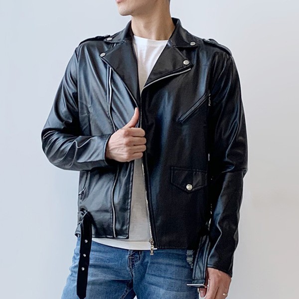 가죽자켓 남성 라이더자켓 바이커 레더 점퍼 가죽점퍼 레더자켓 49,700원