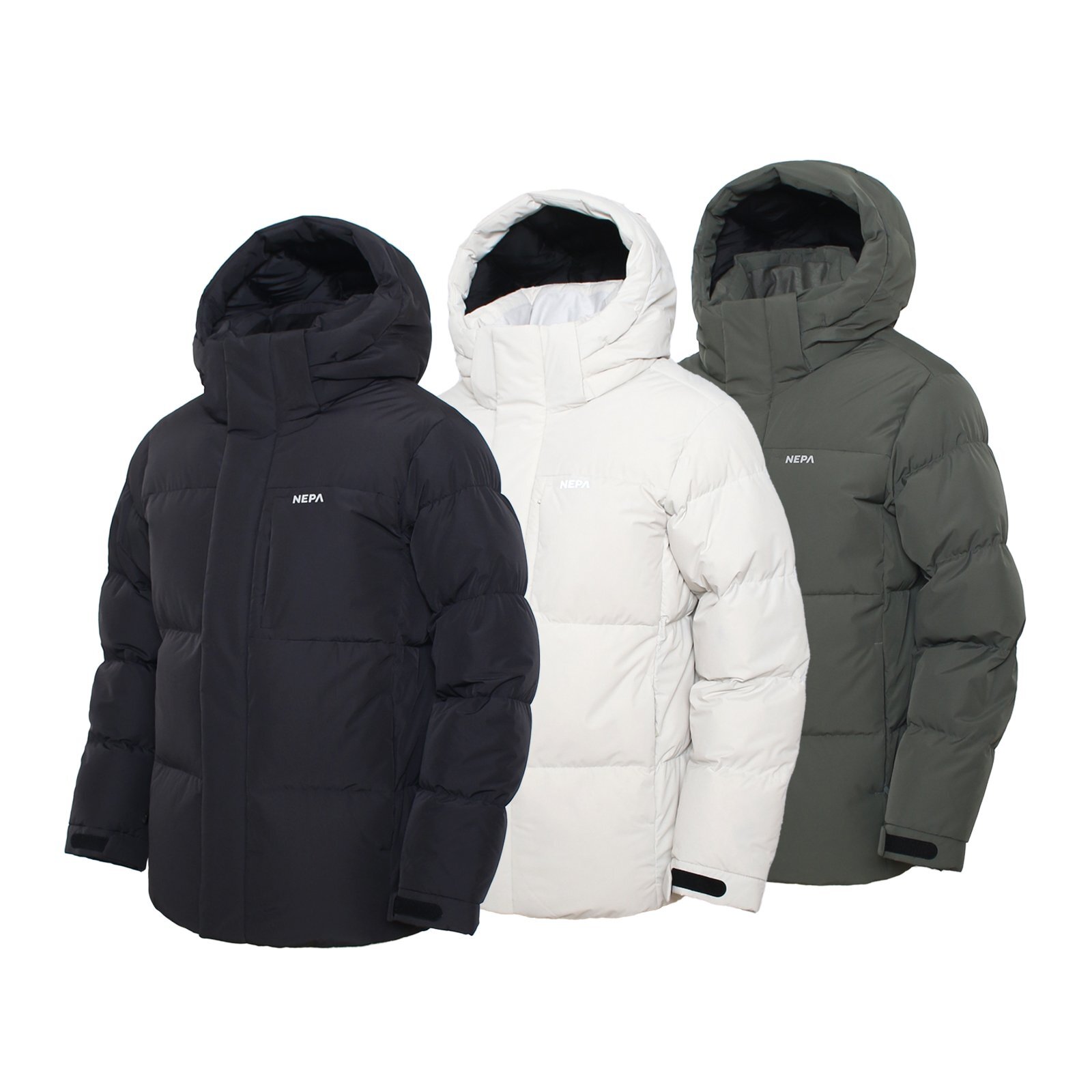 [국내백화점] 네파 다운자켓 보증 AS가능 확실한 한정수량 매장판 실버 라이트그레이 266,570원