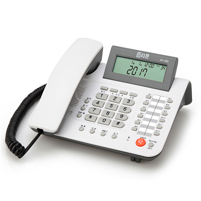 알티폰 RT350 발신자전화기 발신표시 스피커폰 사무용전화기 건전지포함 45,000원