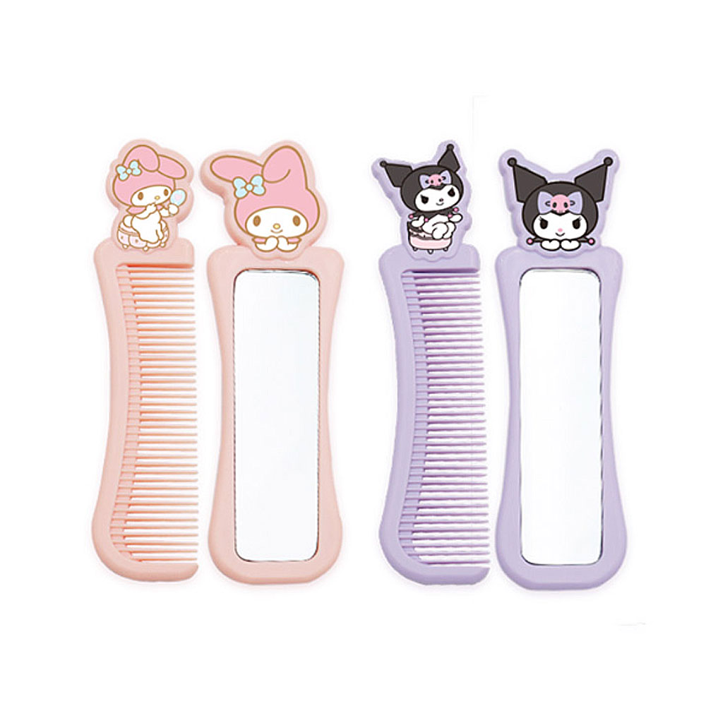 산리오캐릭터즈 휴대용 빗거울 세트 5,000원