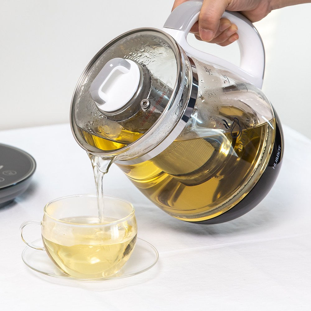 앤서니즈 전기 티포트 1.7L 차탕기 분유 유리 주전자 커피 티메이커, 단일상품, 1개, 1.7L 49,000원