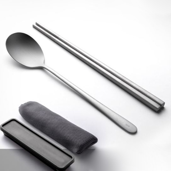 붕붕몰 휴대용 스테인레스 수저 4종세트 B27, 실버, 1개, 젓가락,숟가락 15,480원