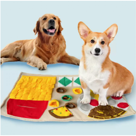 훈이네 피크닉 노즈워크 패드 애견 감각발달 장난감 매트 20가지 간식숨기기 강아지 놀이터, 5개 39,300원