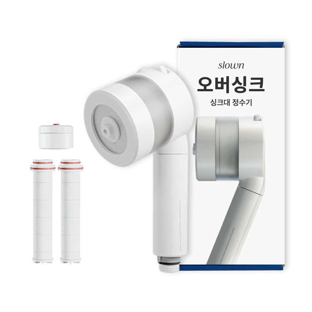 슬로운 slown 직수 정수기 오버싱크 핸디형 기본세트 무타공 자가설치 59,800원