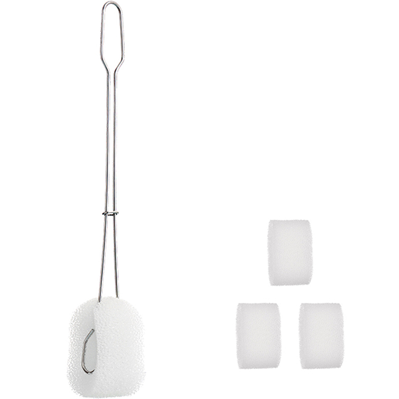 스텐 손잡이 집게 + 리필 스펀지 4p 세트, 혼합색상, 1세트 7,800원