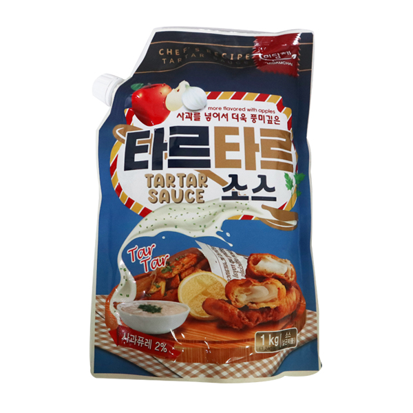 미담채 타르타르소스1kg 1개 사과를 넣어서 더욱 풍미깊은 7,950원