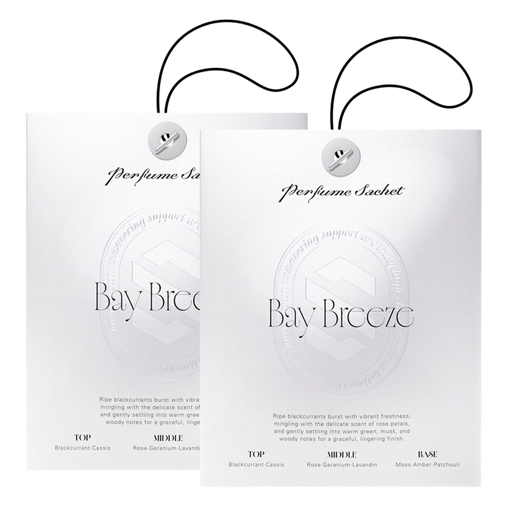 더클래스 퍼퓸 사쉐 차량용 방향제, 2개, 베이 브리즈 10,890원