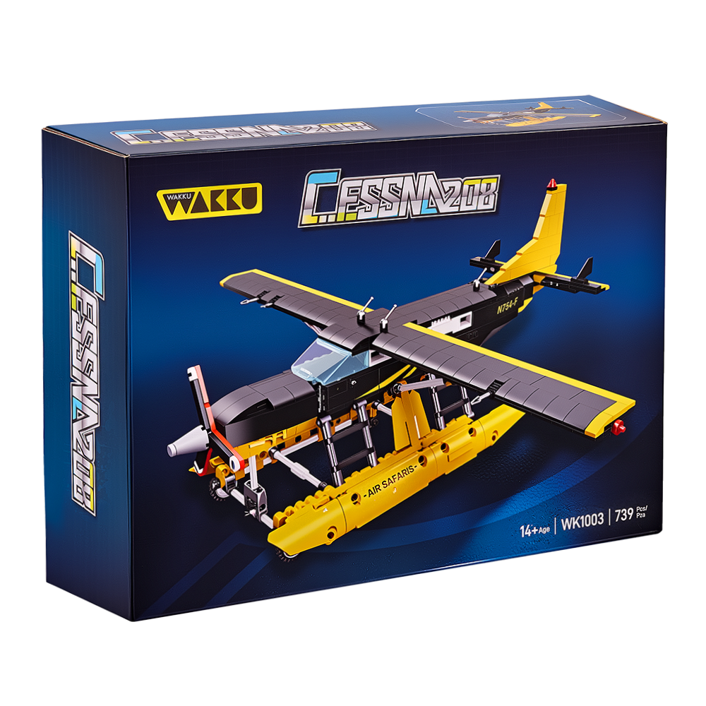 Wakku 군사 비행기 블럭완구 미해군 세스나208 전투기 레고호환블록 Pcs739, 1개 46,600원