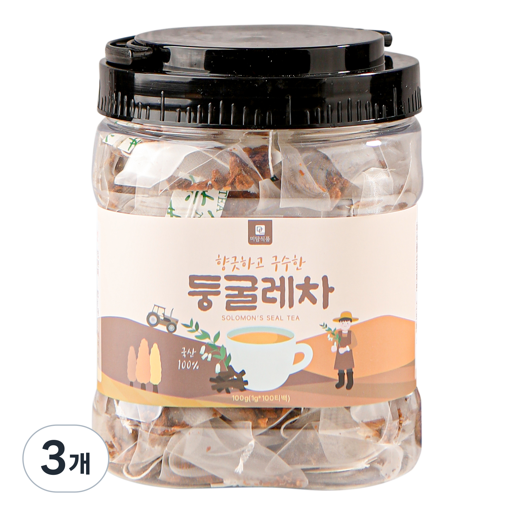 [국산 100%] 미담식품 향긋하고 구수한 둥굴레차 티백 47,700원