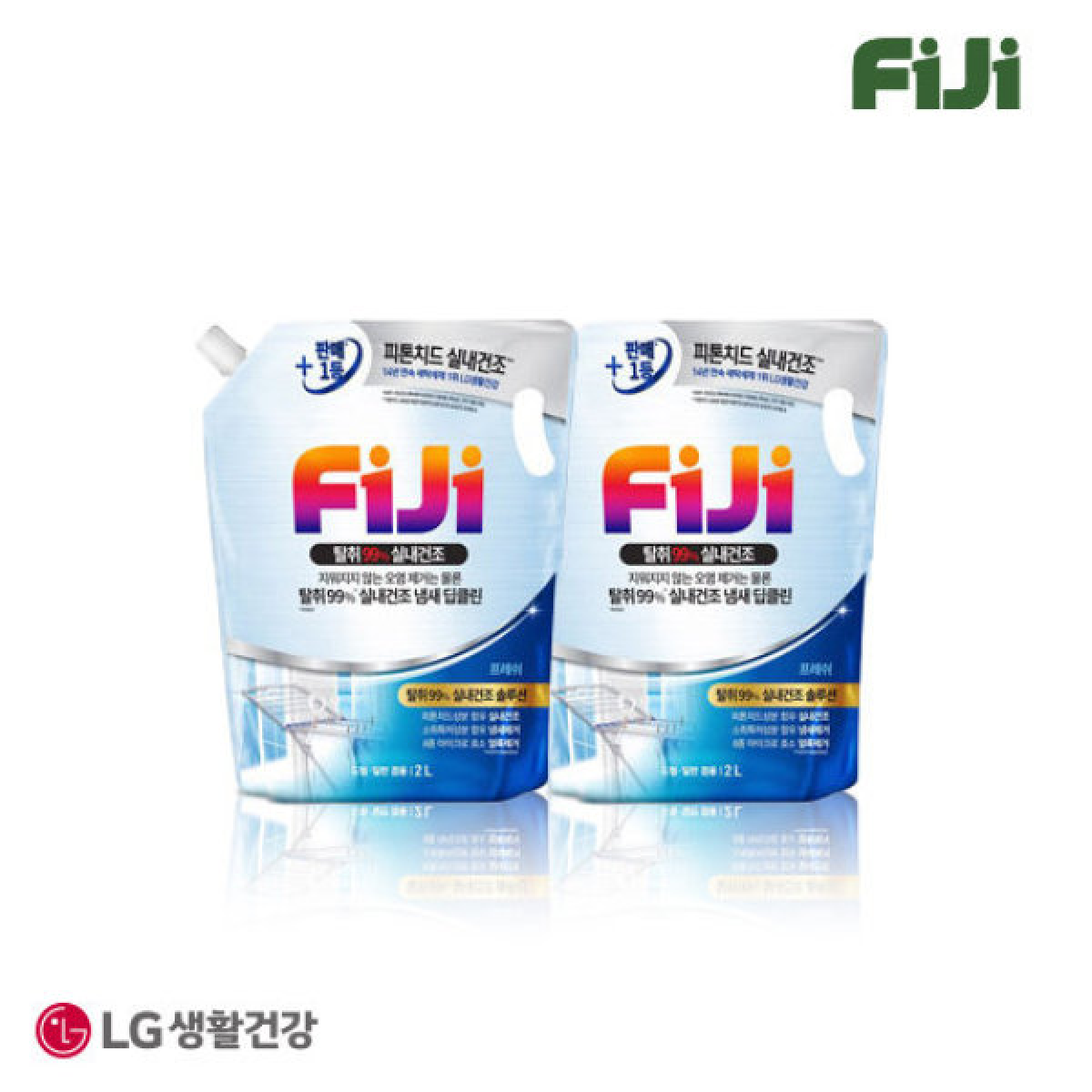 실내건조/겸용피지 탈취99% 프리미엄 액체세제 리필 (프레시) 22,900원