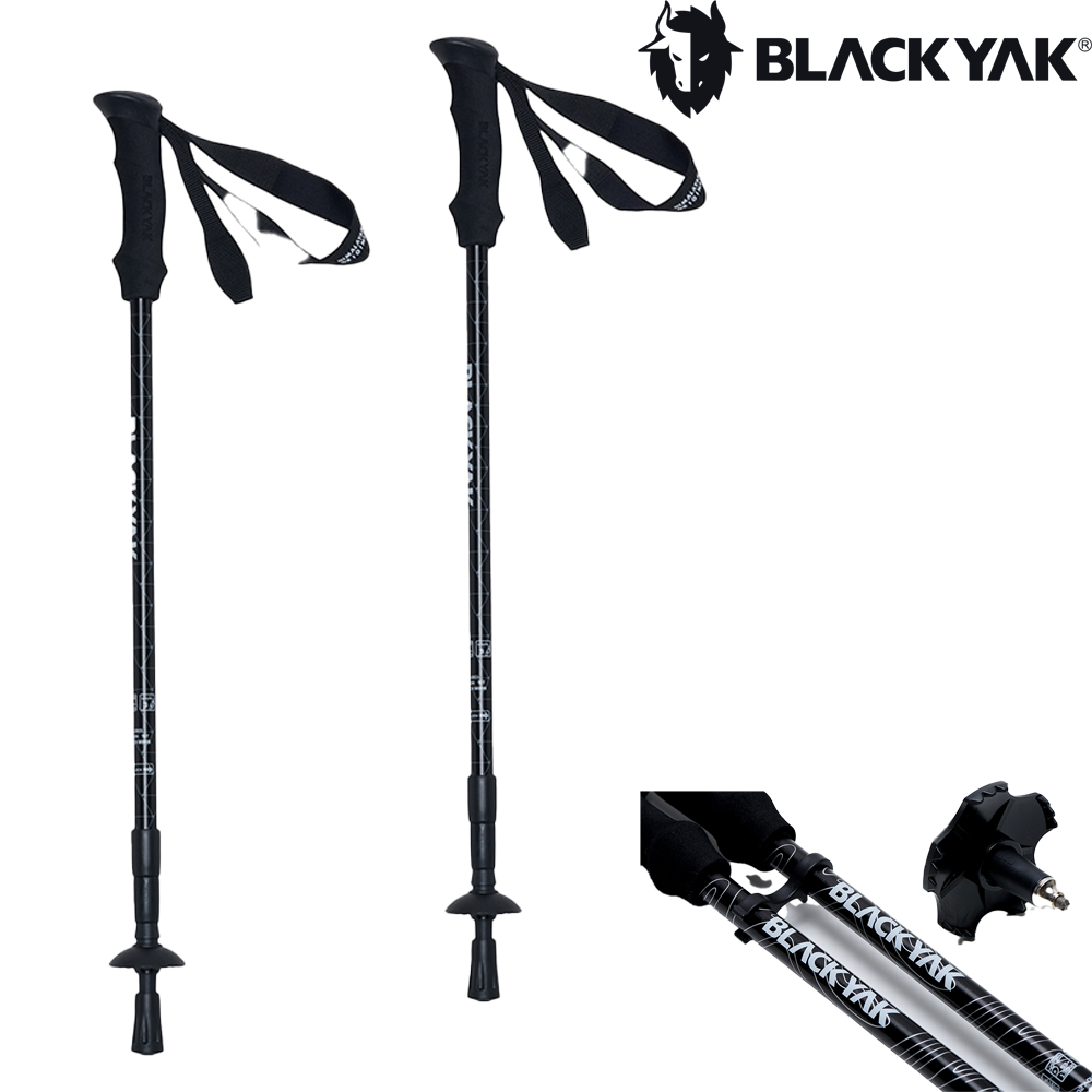 블랙야크 등산스틱 트레킹폴 초경량 산행 베이직4단SET스틱 130 2BYSTXU902 109,700원