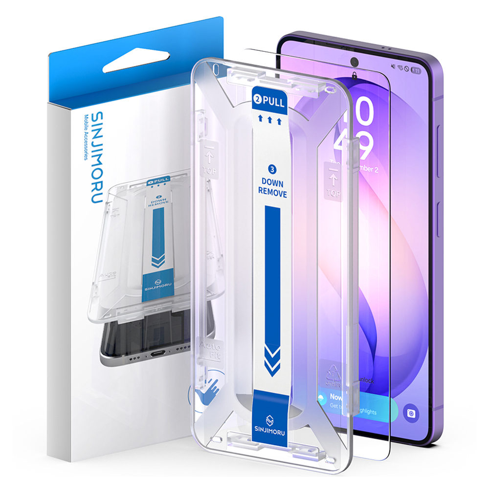 신지모루 AR 프로 하이포지션 무반사 고화질 강화유리 EZ틀 휴대폰 액정보호필름 세트 13,900원