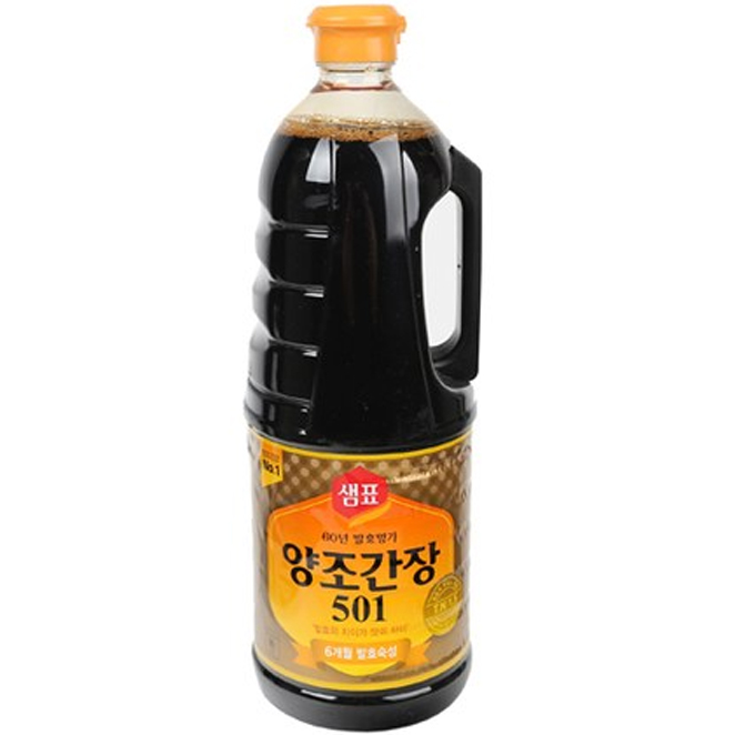 샘표 양조간장 501, 1.8L, 1개 12,450원