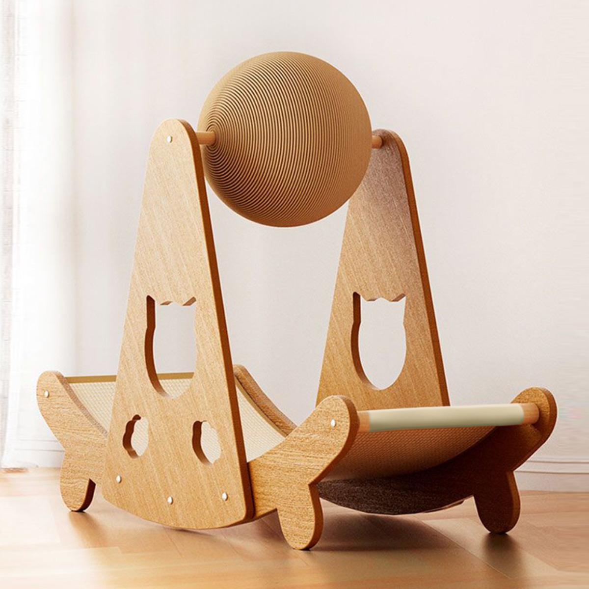 OMBRY 고양이 스크래쳐  원목 쇼파 침대 장난감 12,430원