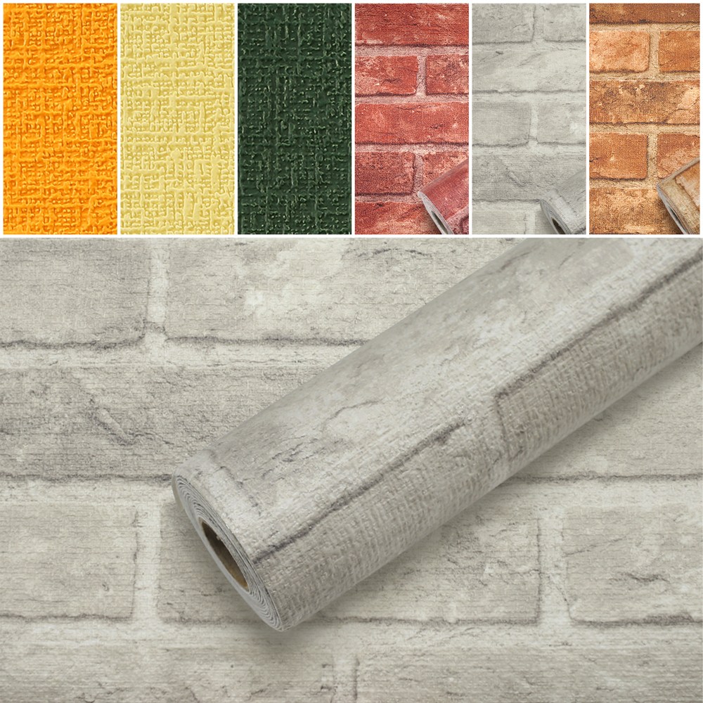 쿠셔니 붙이는 실크 단열 벽지 폭50cm / 접착식 스티커 곰방이방지 셀프 인테리어 도배, 레드블럭 89,900원