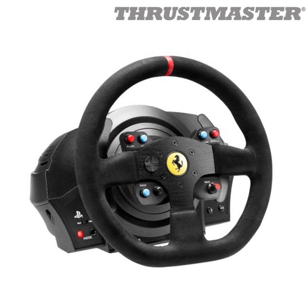 (THRUSTMASTER) 트러스트마스터 T300 페라리 Integral 레이싱휠, TH8S 쉬프터 패키지(PS5,PS4,PC용) PO 776,000원