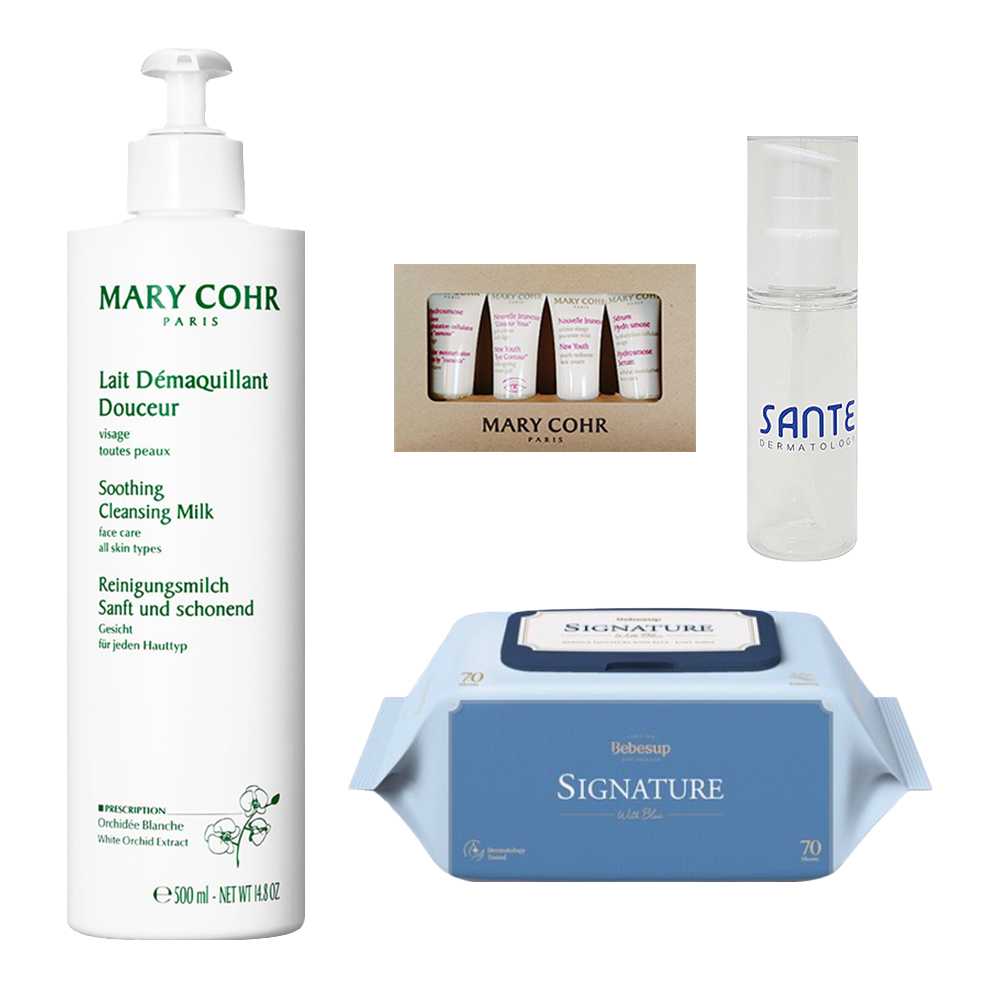 마리꼬 수딩 클렌징 밀크 클렌저 500ml, 마리꼬4종샘플, 물티슈70매입, 공병50ml 69,000원