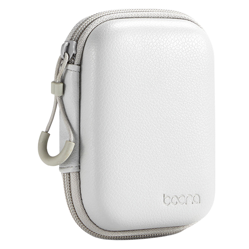 부나 휴대용 전자부품 가죽 하드 케이스 직사각형, 리치 그레이 패턴, 1개, 단일상품 16,670원