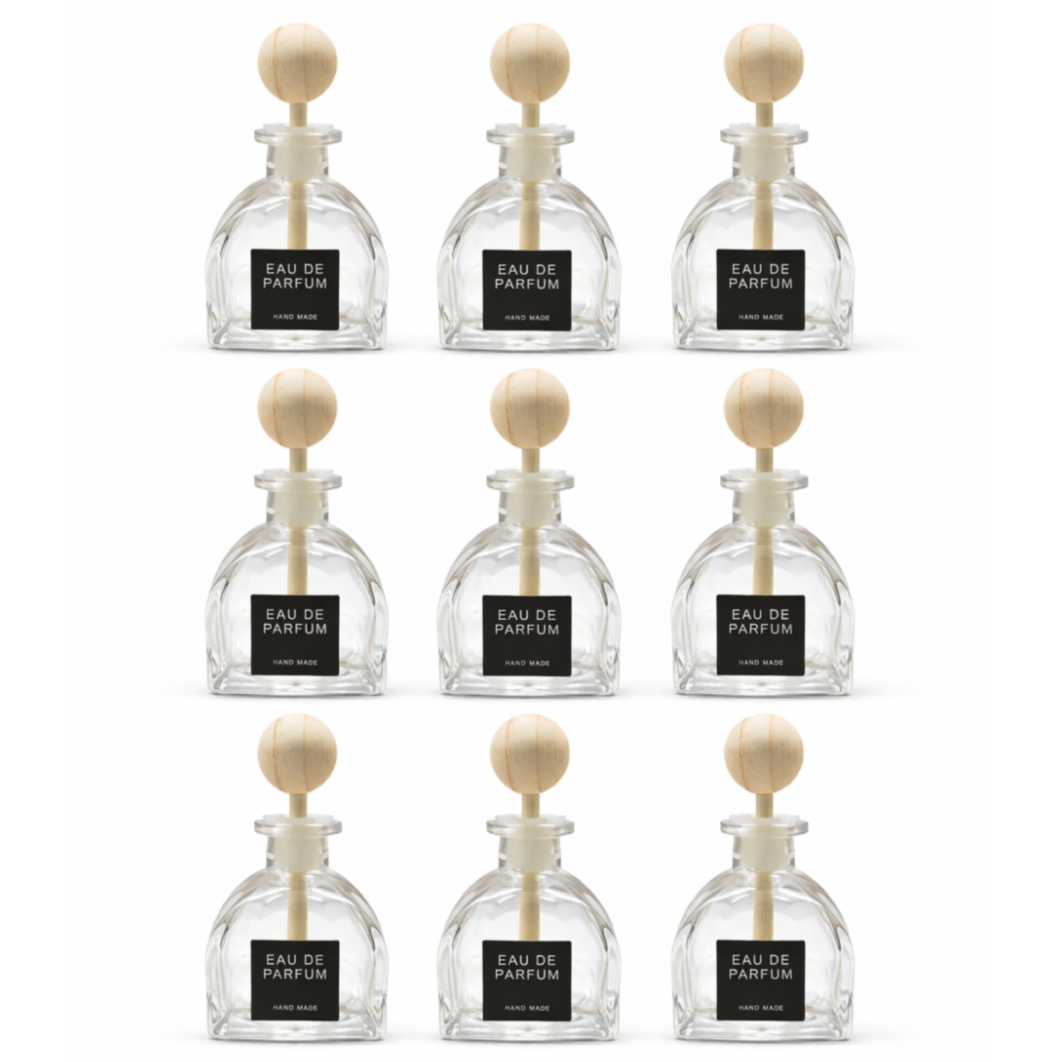 마미하우스 차량용 디퓨저 용기 우드볼 50ml 9개 12,400원