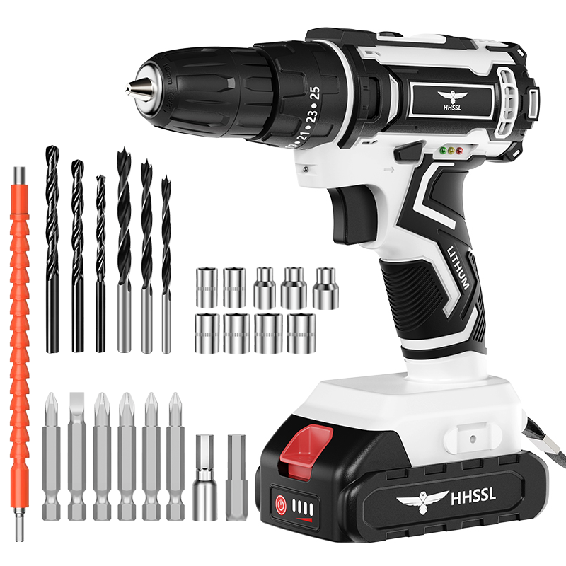 HHSSL 21V 무선 임팩 전동드릴 + 드라이버 세트, 1세트 89,800원