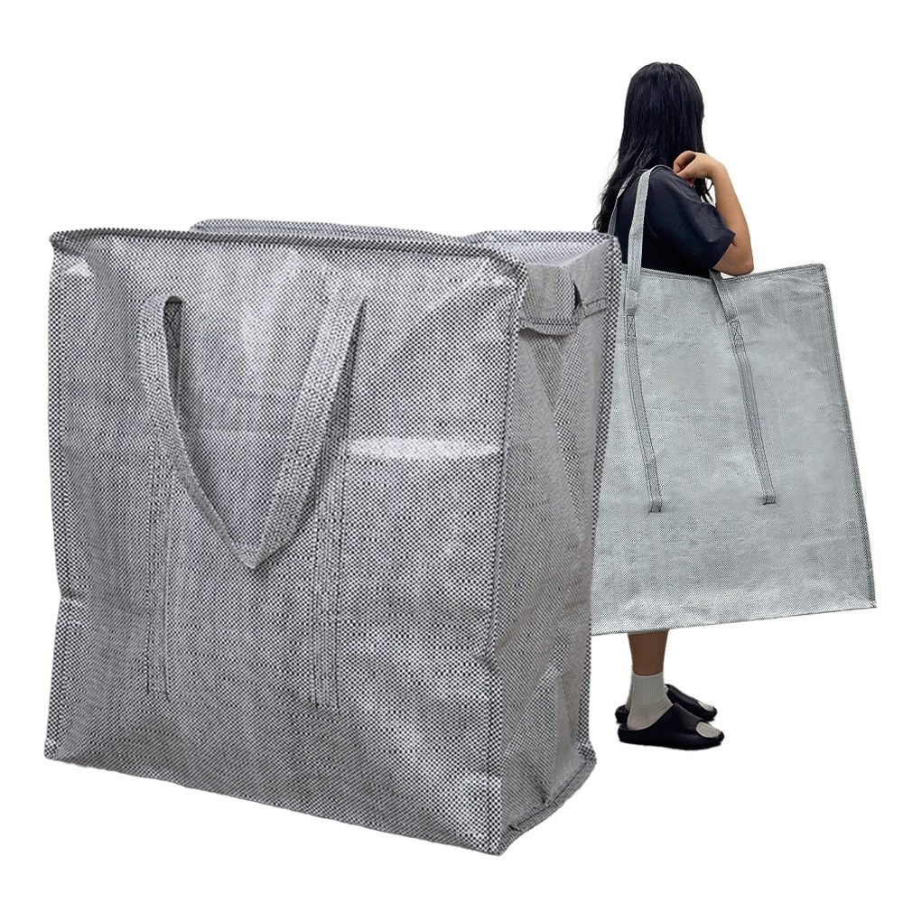 아모란나 초대형 204리터 다용도 타포린백 이삿짐 사입 여행 가방, 1개, 그레이 13,900원