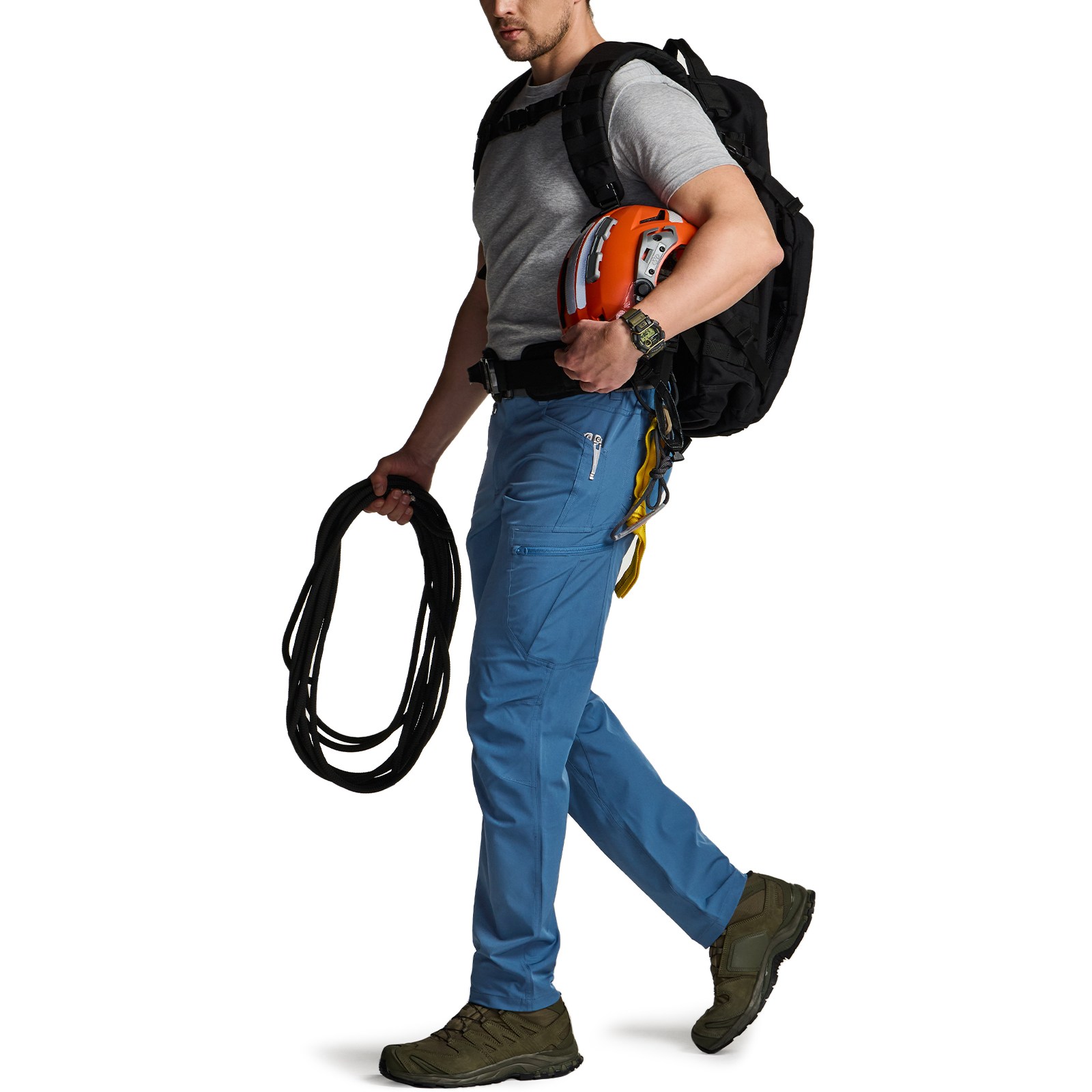 CQR 록키 택티컬 등산 클라이밍 밴딩 스판 벨트포함 남자 카고바지 CQ-TXP201 38,300원