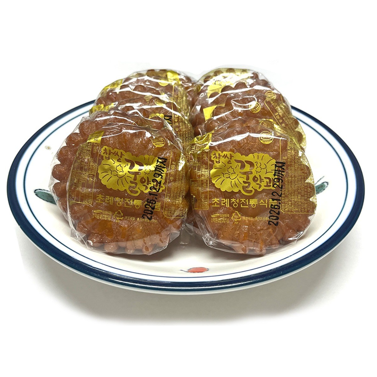 국산 초례청 찹쌀 꿀 약과 수제 전통약과 개별포장, 30개, 40g 15,500원