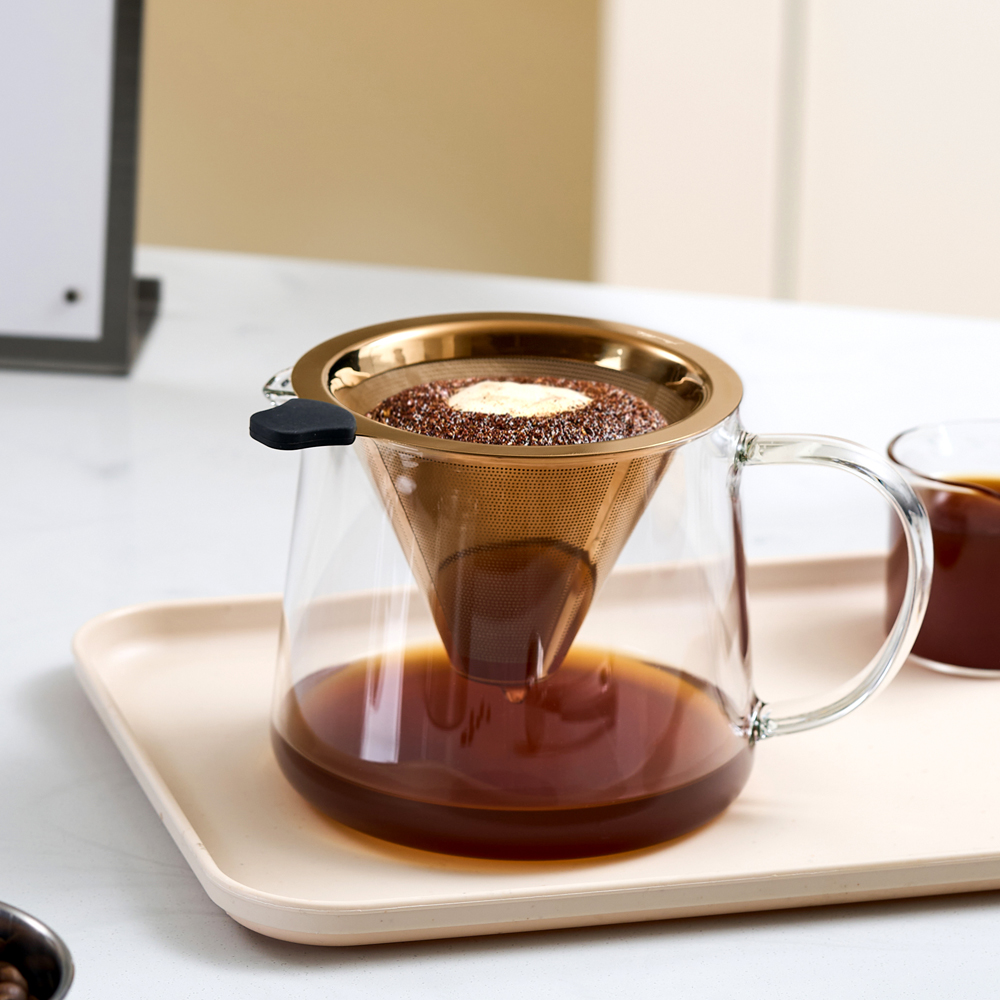 폴롭스 마이크로 티타늄 스텐304 드리퍼 기본형, 단품, 150ml, 1개 13,400원