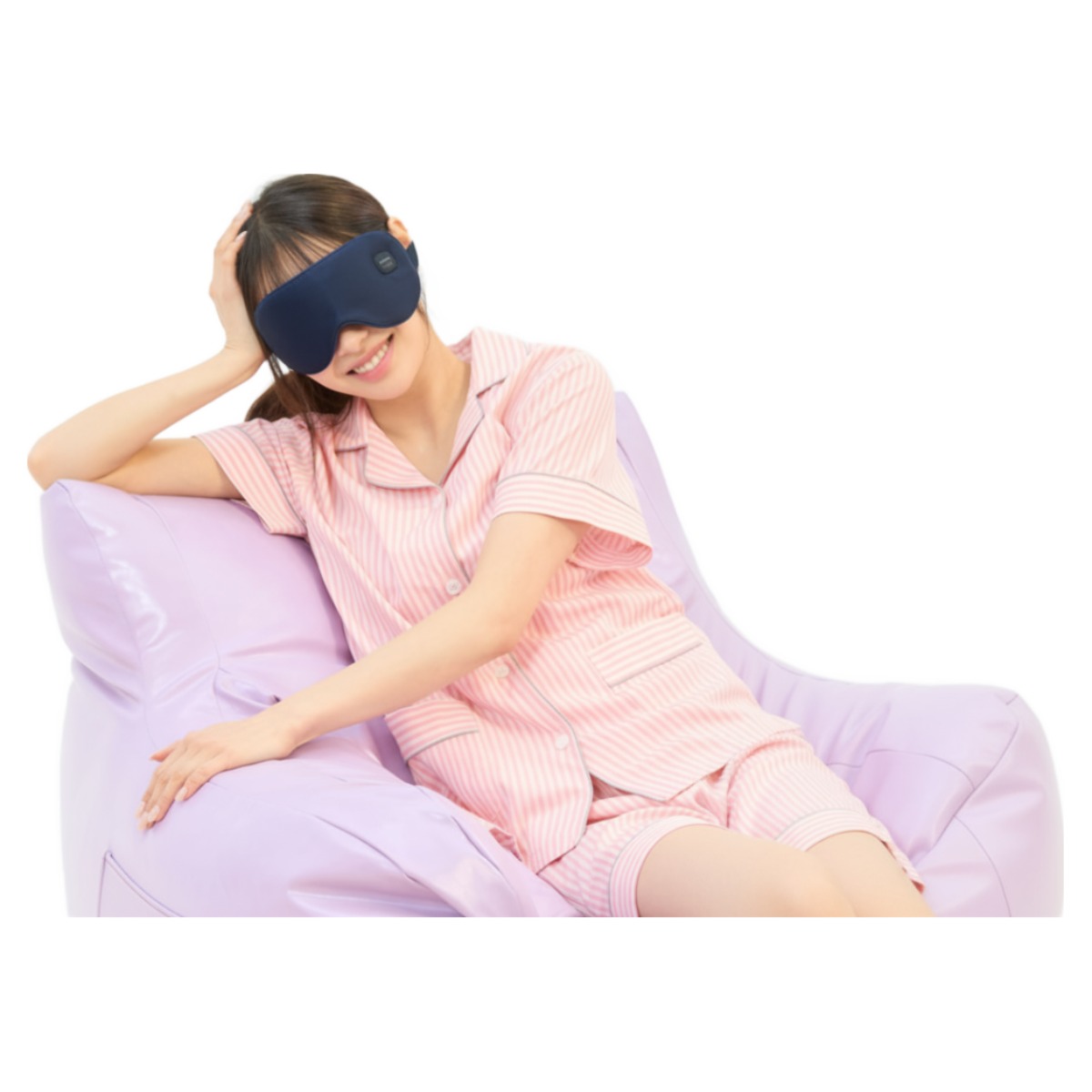 YAPAFA 프리미엄 무선 온열안대 수면 눈마사지 실크 찜질팩 충전식 수면안대, 프리미엄 실크, 1개 28,800원