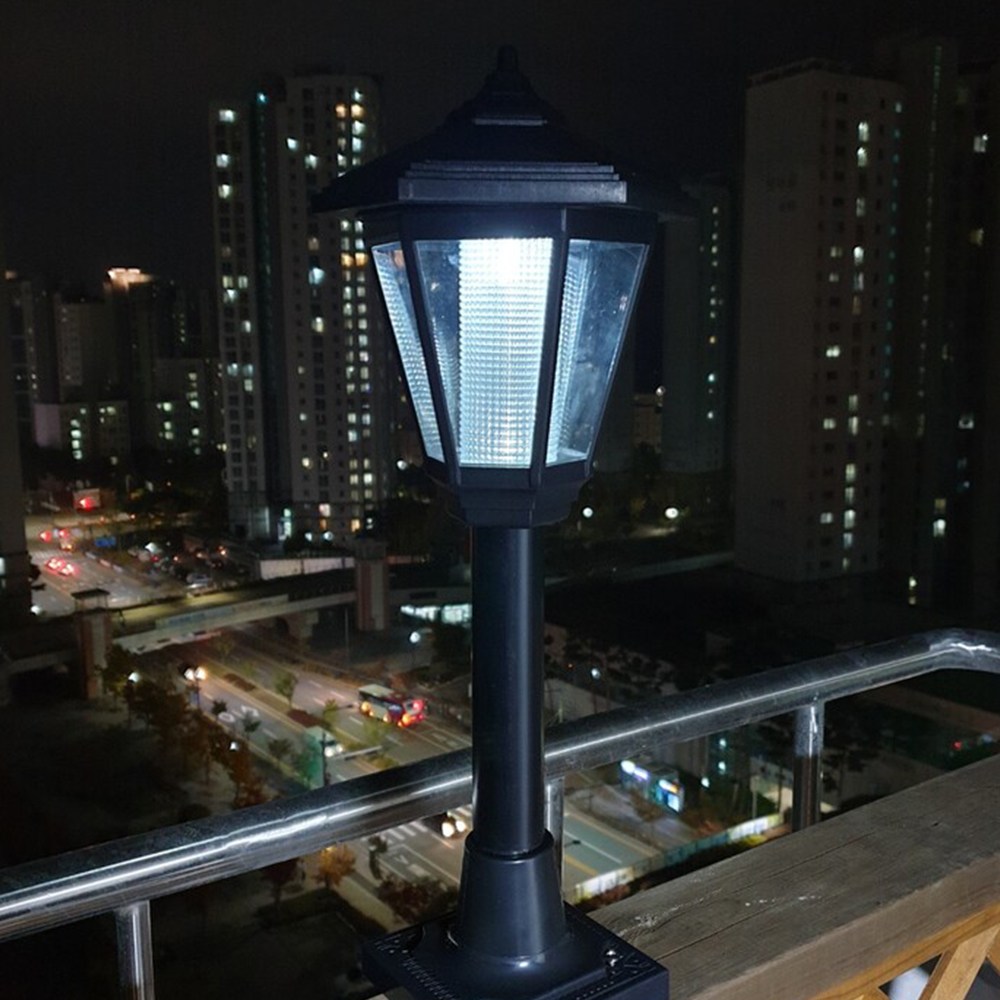 태광조명 태양광 육각등 프리미엄 태양열 정원등 야외 잔디 조명 23,300원