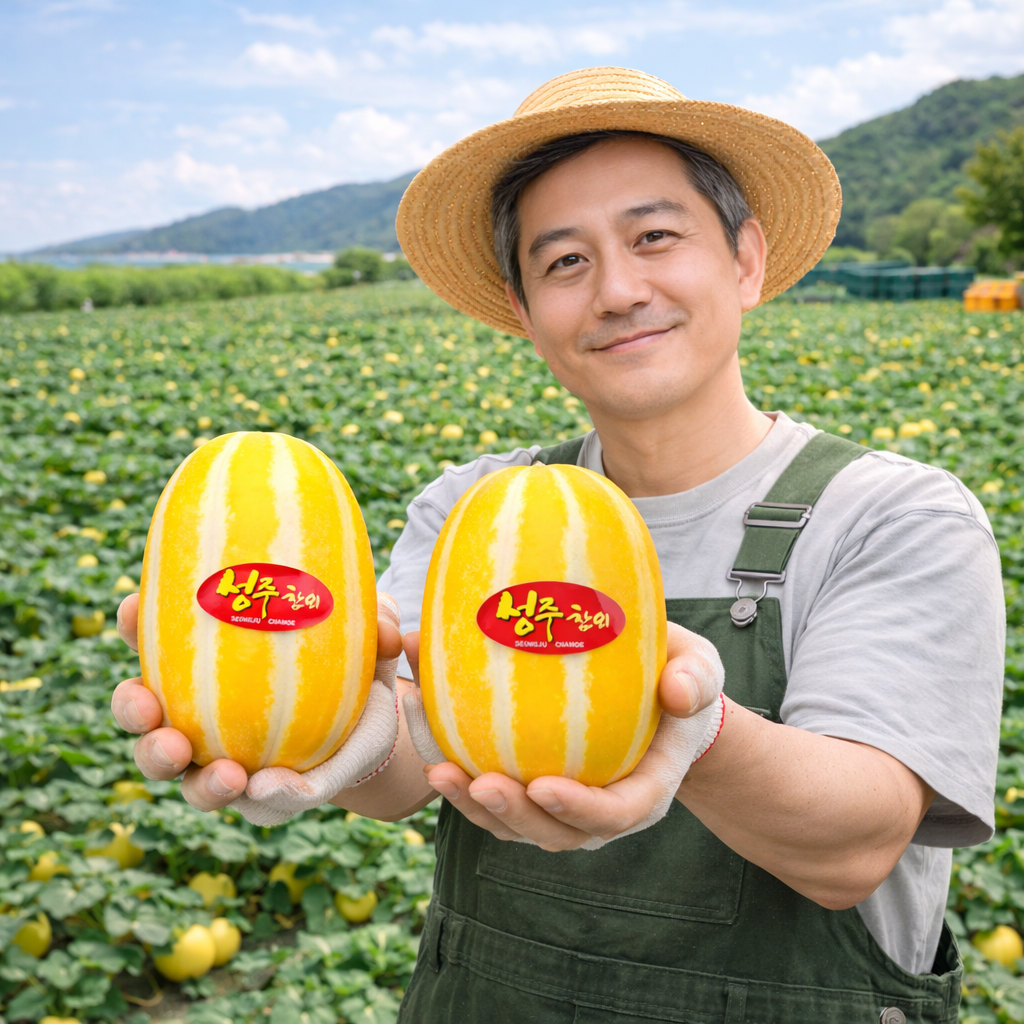 [정품] 일등농수산 고당도 성주참외 로얄과, 1개, 10kg (31-40과) 98,600원