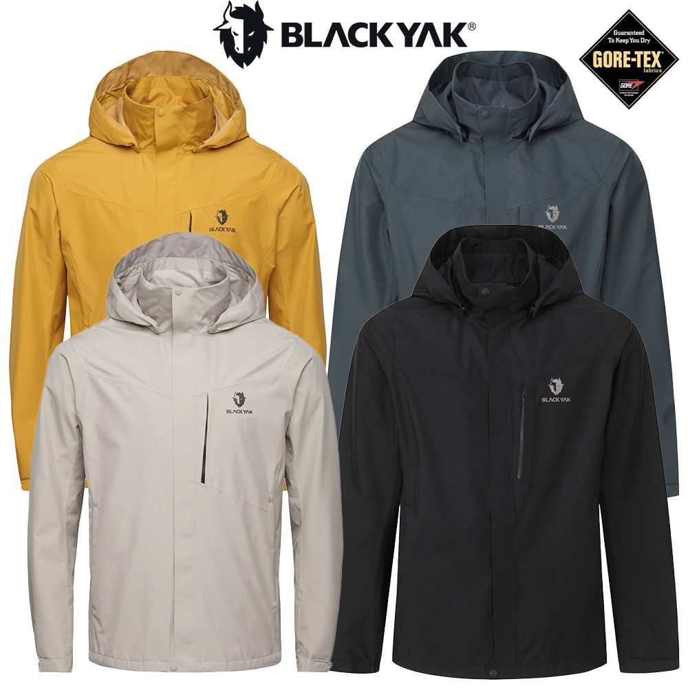 [블랙야크]25년 SS 고어텍스 방수 방풍 자켓 남성 카눈 GTX 자켓 1BYGJSU001 224,100원