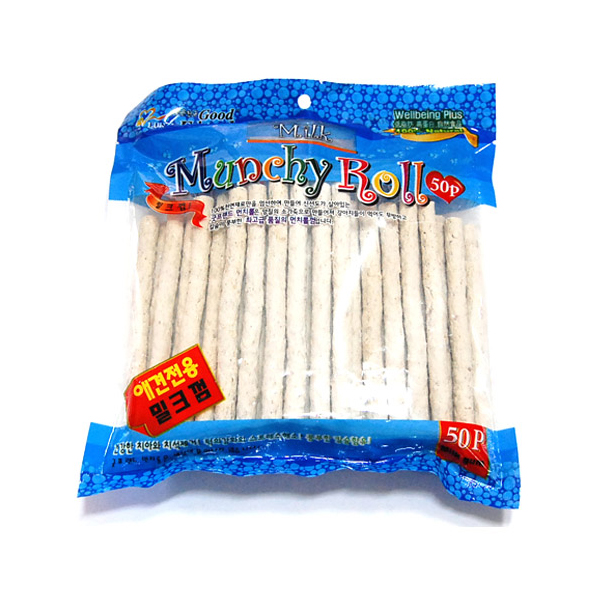 굿프랜드 밀크먼치 강아지껌 50p, 우피, 8개 22,000원