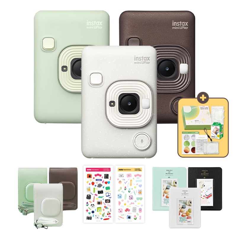 [C타입] 인스탁스 미니 리플레이 하이브리드 카메라+전용가방+선물세트 273,000원