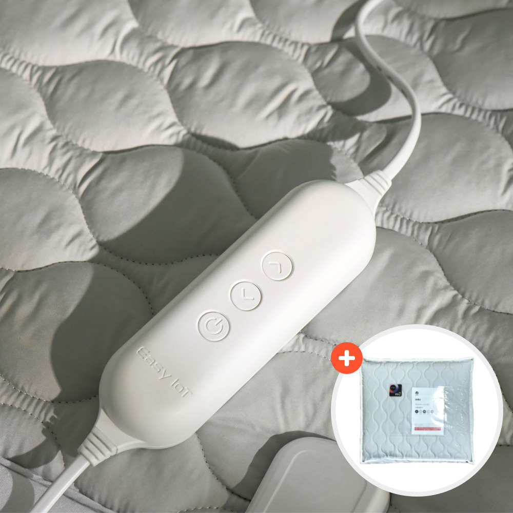 [전자파없는 26년형] 한일의료기 x 오테너 IOT 그래핀 탄소매트 특허받은 20온스 두툼한 카본매트, 04. 킹 분리난방 160x200, 아이보리 179,000원