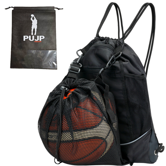 [신발주머니포함] PUJP 농구공가방 농구가방 케이스 농구화 주머니 볼백 슈즈백 짐색 신발 공가방 축구 배구 헬스 자전거 실내화주머니 짐쌕 농구화주머니 축구화주머니, 1개 15,500원