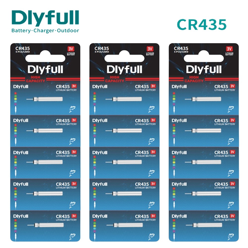 DLYFULL CR 435 밧데리 전자찌 케미 낚시배터리 22,000원