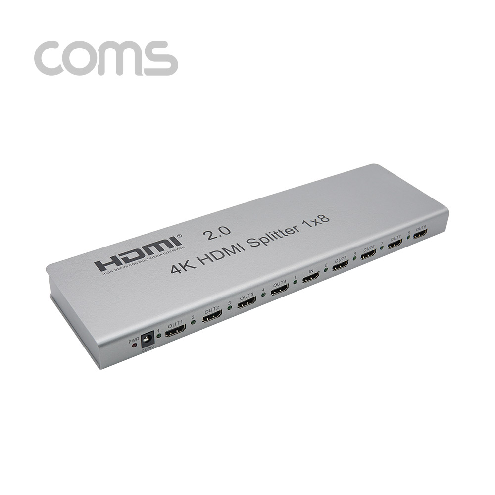 BT550 Coms 4K HDMI 1:8 분배기 8대 모니터 1대 PC 144,500원